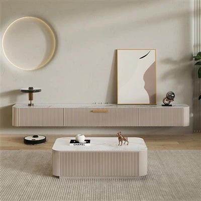 Vètikal Grenn Mi Monte Televizyon Kabinè